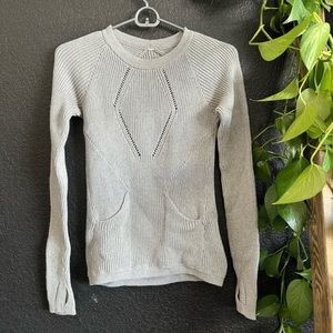 Lululemon Sweater Grey